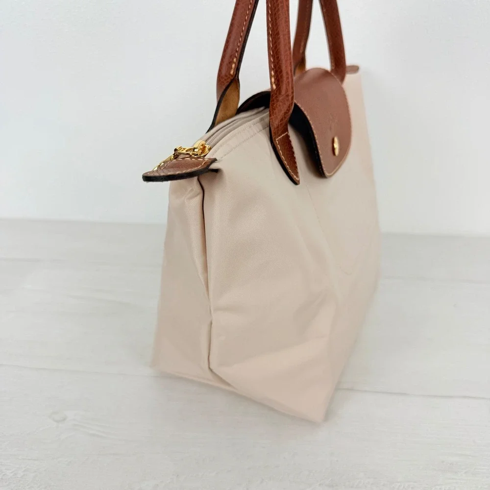 Longchamp Le Pliage original Tote Bag Women Small Paper White Classic Minimalist
